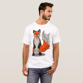 精神のより飼いならされたオレンジSalkのワイシャツ Tシャツ (正面フル)