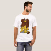 精神のより飼いならされたブラウンWinjaのワイシャツ Tシャツ (正面フル)