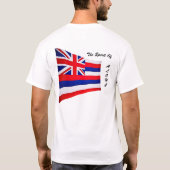 精神のアロハ Tシャツ (裏面)