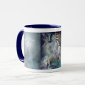 精神のオオカミのマグ マグカップ (正面左)