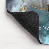 精神のオオカミ マウスパッド (コーナー)