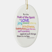 精神のオーナメントのフルーツ セラミックオーナメント (右)