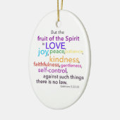 精神のオーナメントのフルーツ セラミックオーナメント (左)