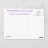 精神のキャッチャー ポストカード (裏面)