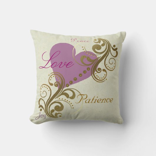 精神のクリスチャンの枕のフルーツ クッション (正面)