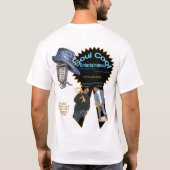 精神のクールなパートナー(前部および背部) Tシャツ (裏面)