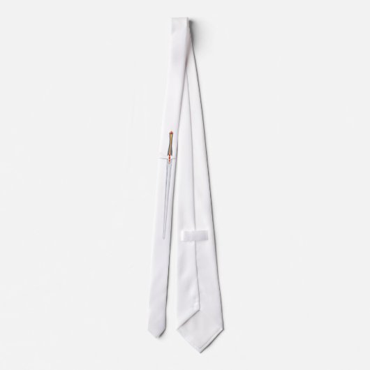 精神のタイの剣 ネクタイ (裏面)