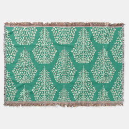 精神のヒスイのクリーム スローブランケット