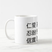 精神のフルーツ コーヒーマグカップ (左)