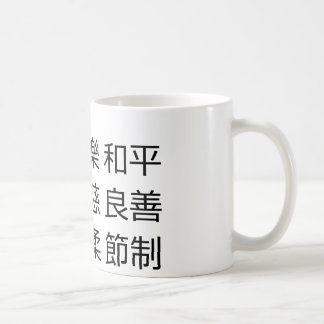 精神のフルーツ コーヒーマグカップ
