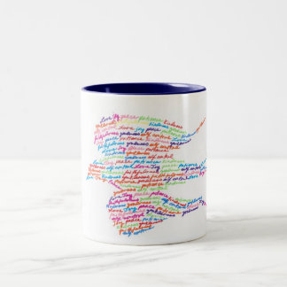 精神のフルーツ ツートーンマグカップ