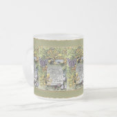 精神のフルーツ フロストグラスマグカップ (正面左)