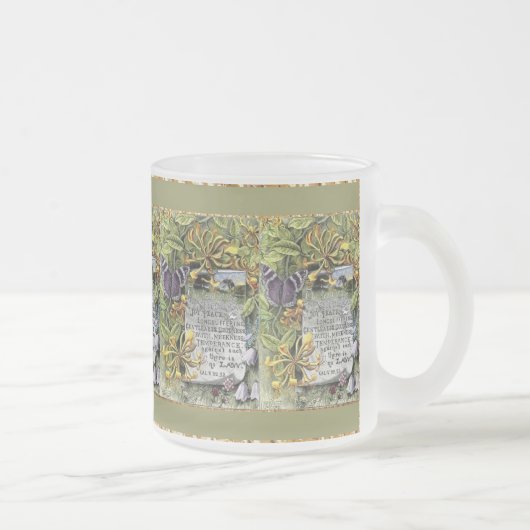 精神のフルーツ フロストグラスマグカップ (右)