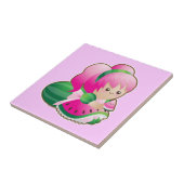 精神のフルーツ: 自制 タイル (側面)