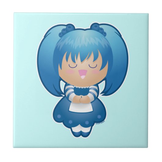 精神のフルーツ: 誠実 タイル (正面)