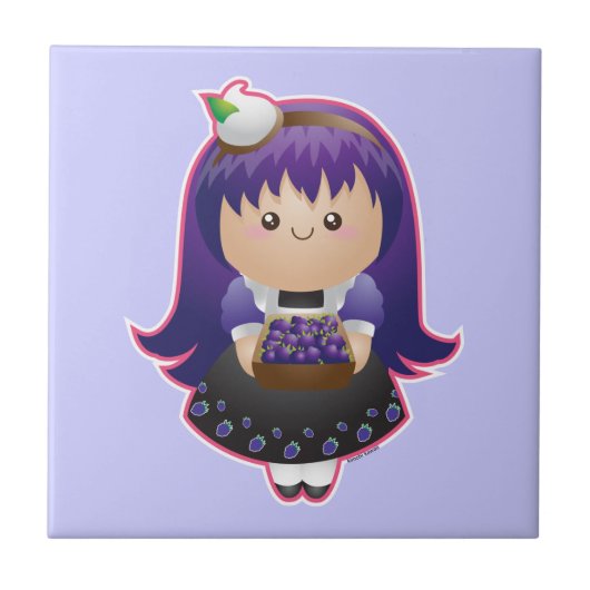 精神のフルーツ: 長所 タイル (正面)