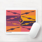 精神のポップ・アートのなマウスパッド マウスパッド (マウス)