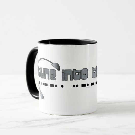 精神のマグに調整して下さい マグカップ (正面左)