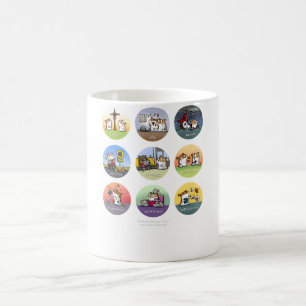 精神のマグのフルーツ コーヒーマグカップ