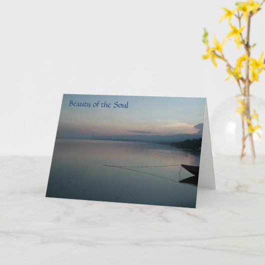 精神のメッセージカードの美しい カード (黄色い花)