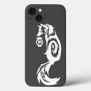 精神のランタンを持つKitsuneの種族のキツネ iPhone 13ケース