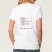 精神のワイシャツのフルーツ Tシャツ (裏面)