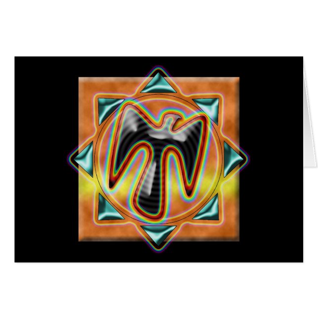 精神のワタリガラス (正面横)