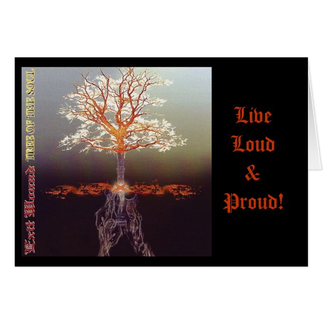 精神の傷の木-カバー芸術カードを出て下さい (正面横)