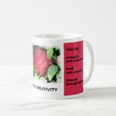 精神の創造性のマグ コーヒーマグカップ (正面右)