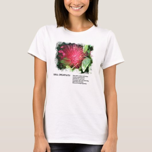 精神の創造性のTシャツ Tシャツ (正面)