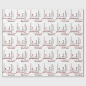 精神の単語の芸術のフルーツ ラッピングペーパー (フラット)