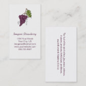 精神の名刺のフルーツ 名刺 (正面/裏面)