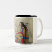 精神の呼出し ツートーンマグカップ (正面右)