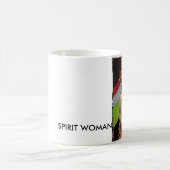 精神の女性、精神の女性 コーヒーマグカップ (中央)
