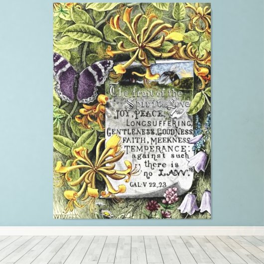 精神の実 キャンバスプリント (インサイチュ (ウッドフロア))