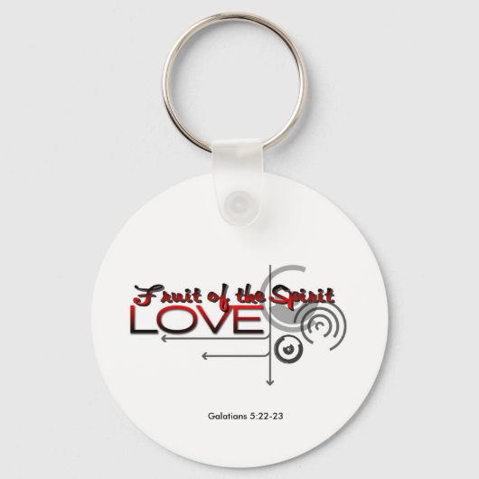 精神の実 キーホルダー (正面)