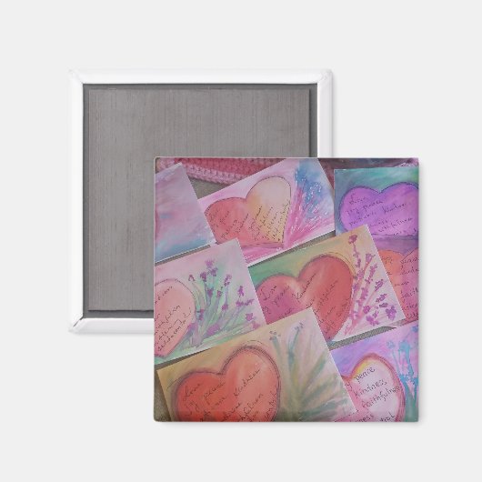 精神の実。 マグネット (正面/裏面)