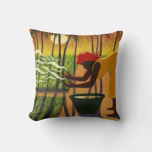 精神の庭2007年 クッション (正面)