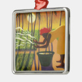 精神の庭2007年 メタルオーナメント (左)