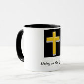 精神の引用のキリスト教の十字のマグの生存 マグカップ (正面左)