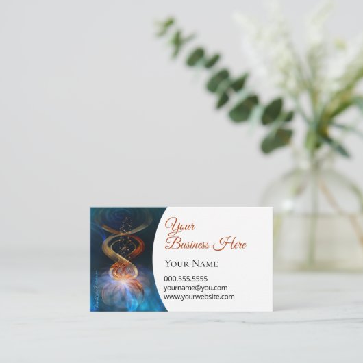 精神の情熱 名刺 (スタンド正面)