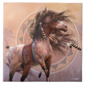 精神の戦士の芸術のタイル タイル (正面)