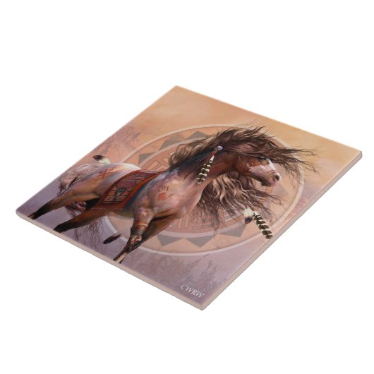 精神の戦士の芸術のタイル タイル (側面)