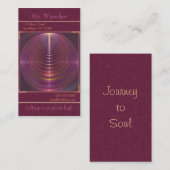 精神の曼荼羅への旅行 名刺 (正面/裏面)