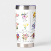 精神の果実フローラ 保温保冷タンブラー (正面)