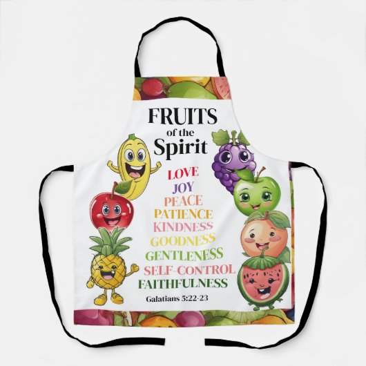 精神の果実 エプロン (正面)