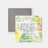 精神の果実 |クリスチャン・アート・マグネット マグネット (正面/裏面)