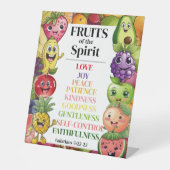 精神の果実 台座サイン (正面)