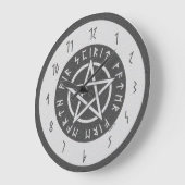精神の柱時計 ラージ壁時計 (傾斜)