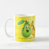 精神の漫画のマグのフルーツ コーヒーマグカップ (左)